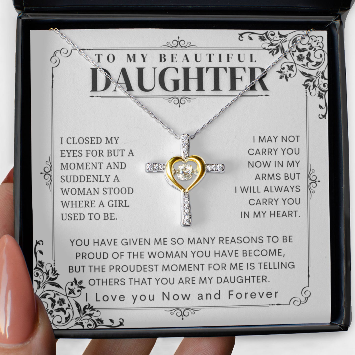 Cross Dancing Necklace