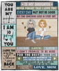 TO MY DAUGHTER Cozy Plush Fleece Blanket - 50x60 | Gift from Mom