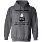 Pullover Hoodie Touch My Coffee I Will Slap You So Hard Even Google Won't Be Able To Find You (Bunny)