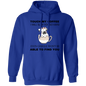 Pullover Hoodie Touch My Coffee I Will Slap You So Hard Even Google Won't Be Able To Find You (Dog)