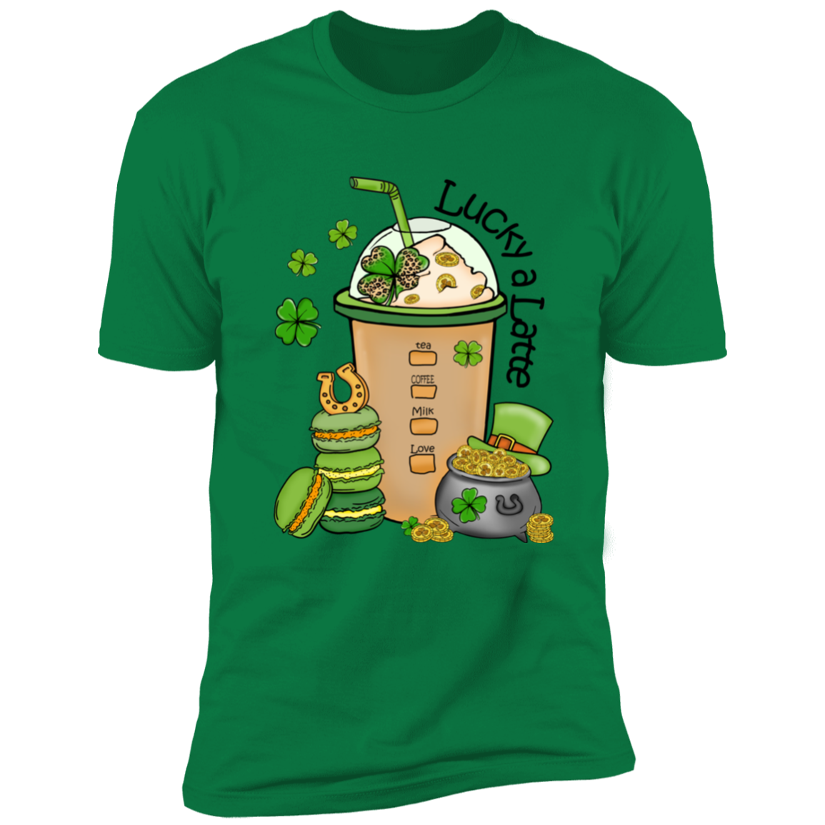 Lucky a Latte T-Shirt