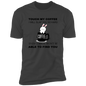T-Shirt Touch My Coffee I Will Slap You So Hard Even Google Won't Be Able To Find You (Black letters,Bunny)