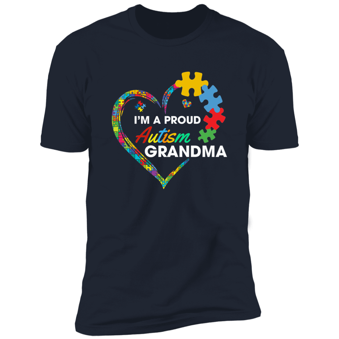 I'm a Proud Autism Grandma T-Shirt