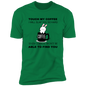 T-Shirt Touch My Coffee I Will Slap You So Hard Even Google Won't Be Able To Find You (Black letters,Bunny)
