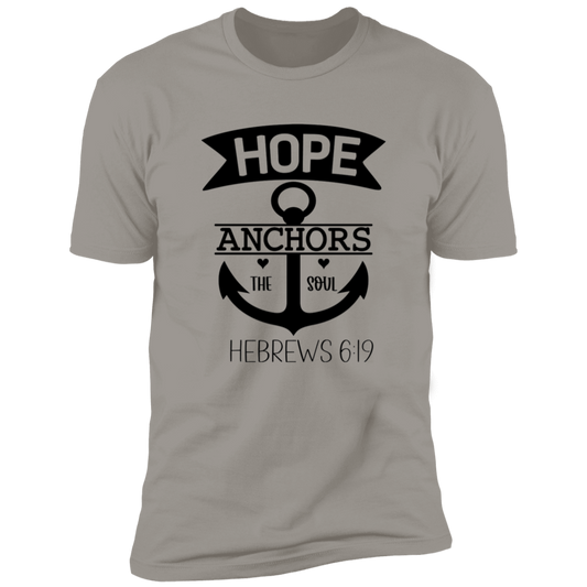 Hope Anchors the Soul Faith T-Shirt