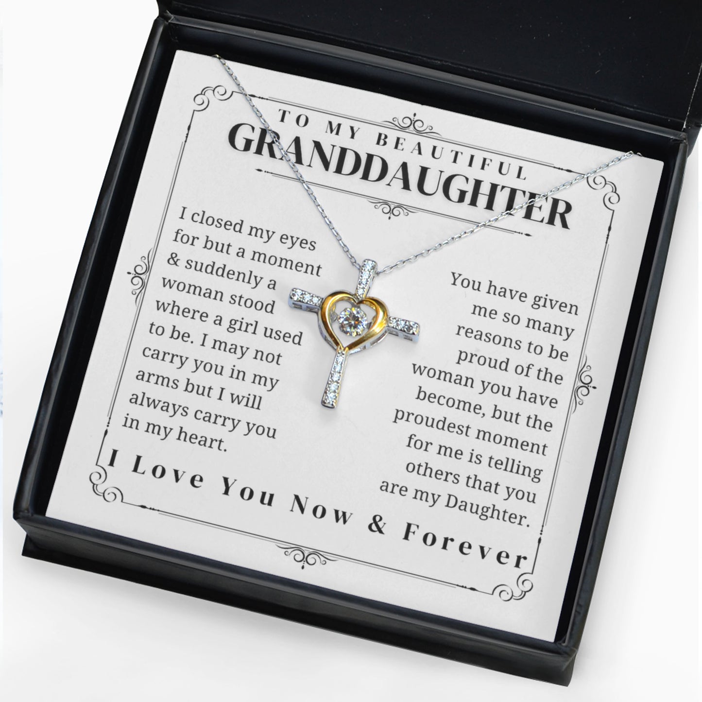 Cross Dancing Necklace