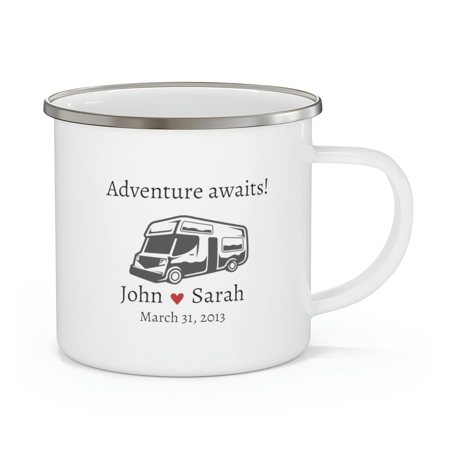 Enamel Camping Mug