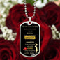 To My Daughter | Dog Tag | You Are Braver