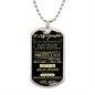 To My Daughter Dog Tag | Daughter Necklace, Gift For Daughter, Daughter Dog Tag, Love Mom