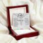 Happy Easter | CZ Cross necklace