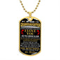 TO MY GRANDDAUGHTER DOG TAG | Granddaughter Gift, To My Granddaughter, Gift From Grandma