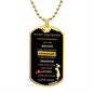 To My Daughter | Dog Tag | You Are Braver
