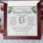 To My Beautiful Bonus Mom | Forever Love Necklace