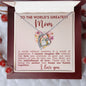 To the World's Greatest Mom | Forever Love Necklace