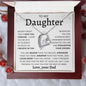 TO MY DAUGHTER FROM DAD | Forever Love Necklace | Daughter Necklace, Birthday Gift, Dad Daughter Gift, Daughter Birthday, Gift From Dad, Daughter Father Gift