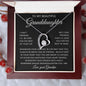 To My Beautiful Granddaughter From Grandpa | Forever Love Necklace