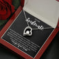 TO MY SOULMATE | Forever Love Necklace | Gift for soulmate, Anniversary gift, Girlfriend necklace, Gift for wife, Birthday gift
