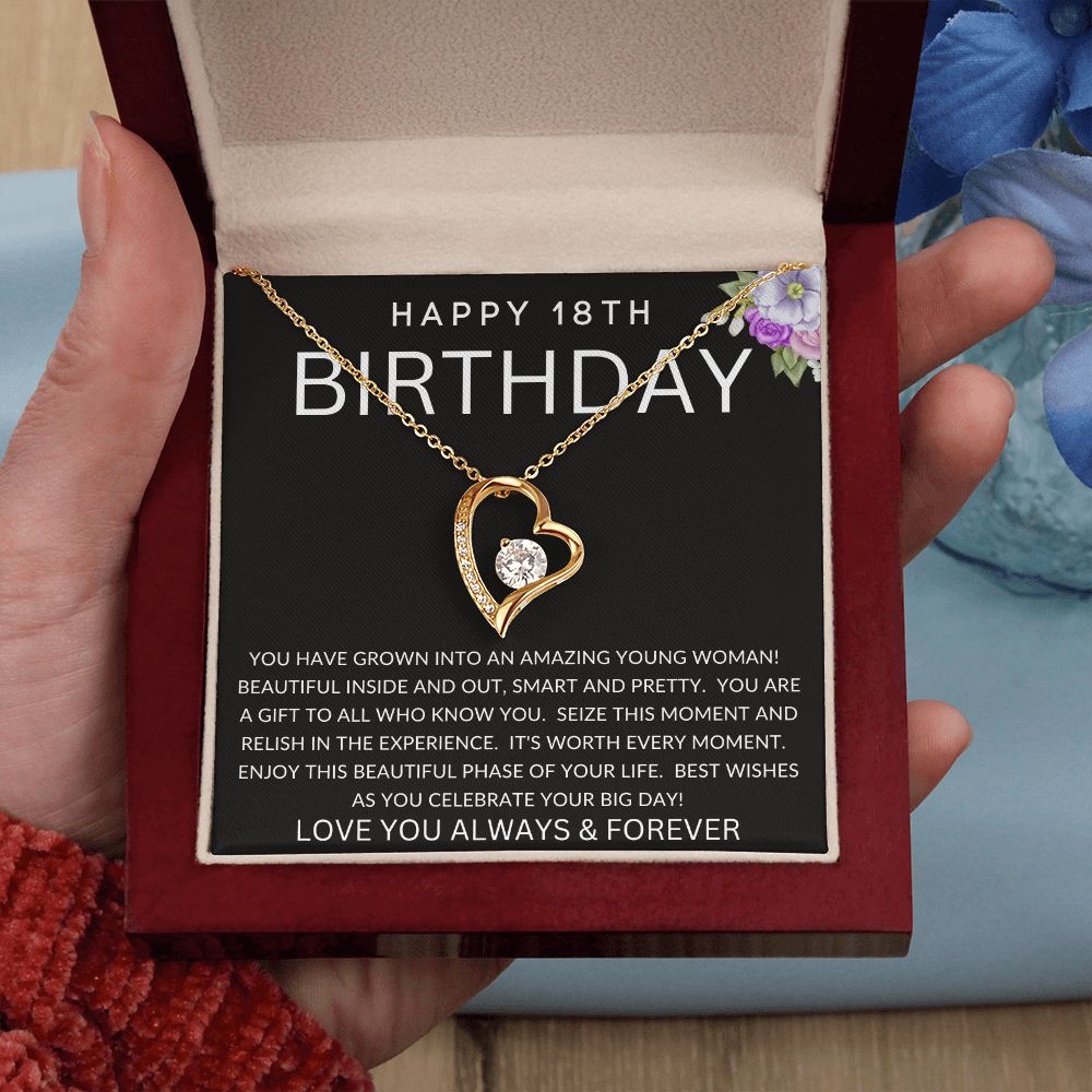 Happy 18th Birthday | Forever Love Necklace