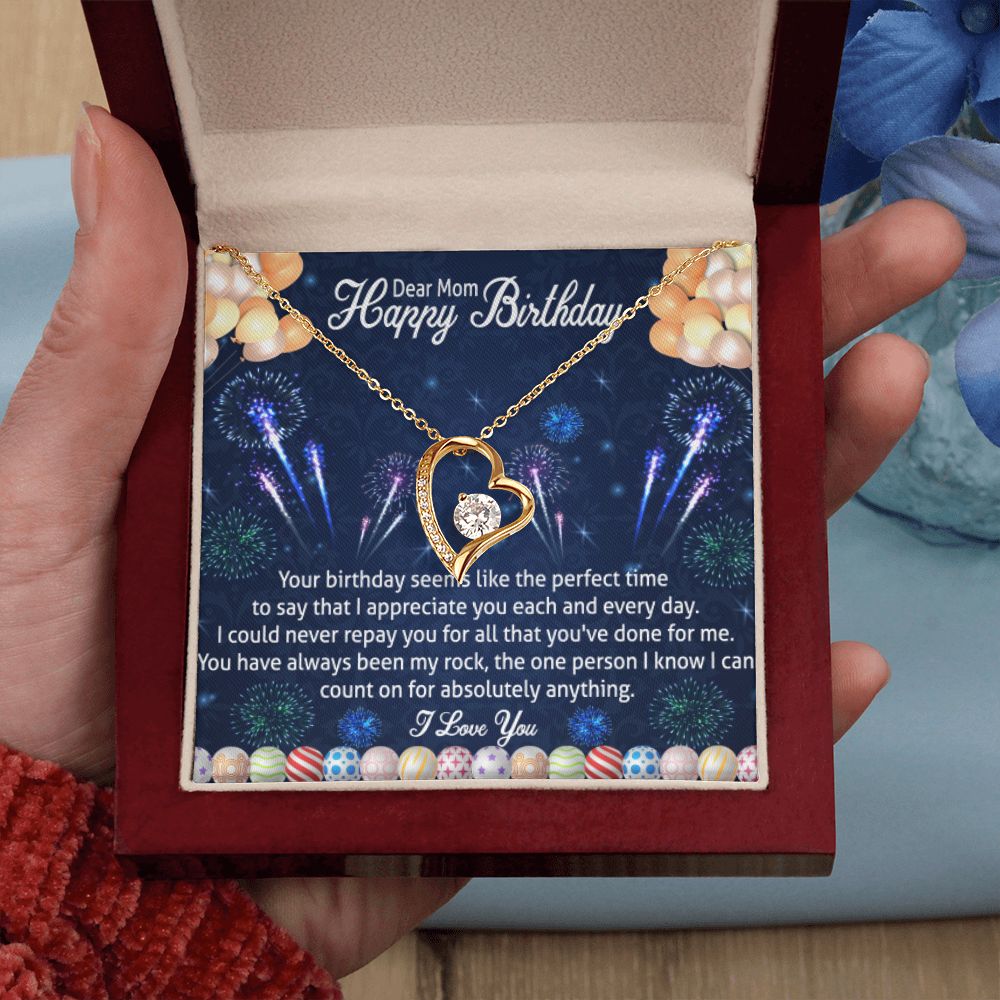 Dear Mom Happy Birthday | Mom Birthday Gift, Gift From Daughter, Gift From Son