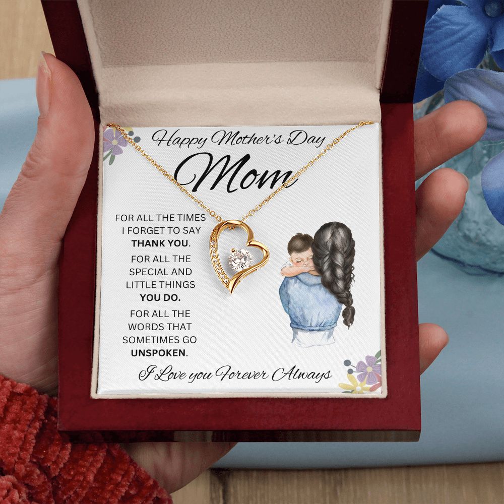 Happy Mother's Day Mom | Forever Love Necklace