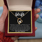 TO MY BEAUTIFUL WIFE | Forever Love Necklace | Gift for her, Husband to wife gift, Wife gift ideas ,To my wife gifts, Necklace for wife, To my wife Wife birthday