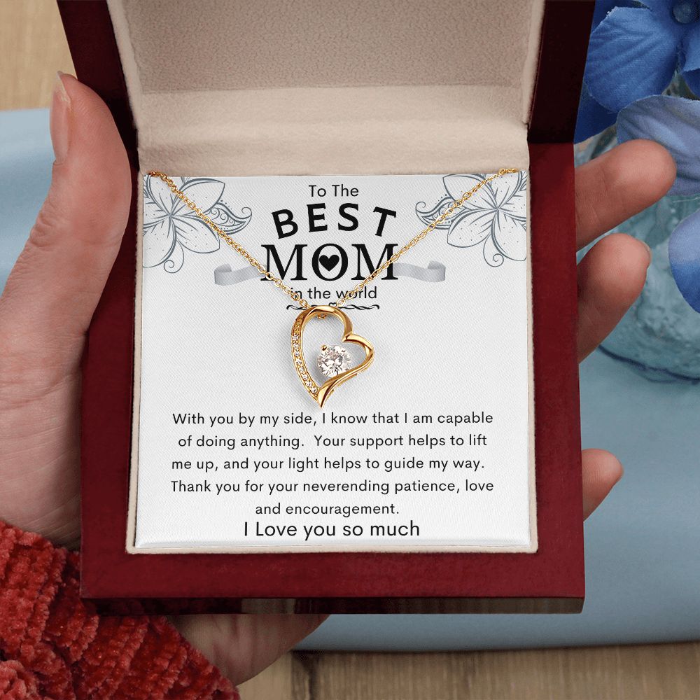 To the Best Mom in the World | Forever Love Necklace