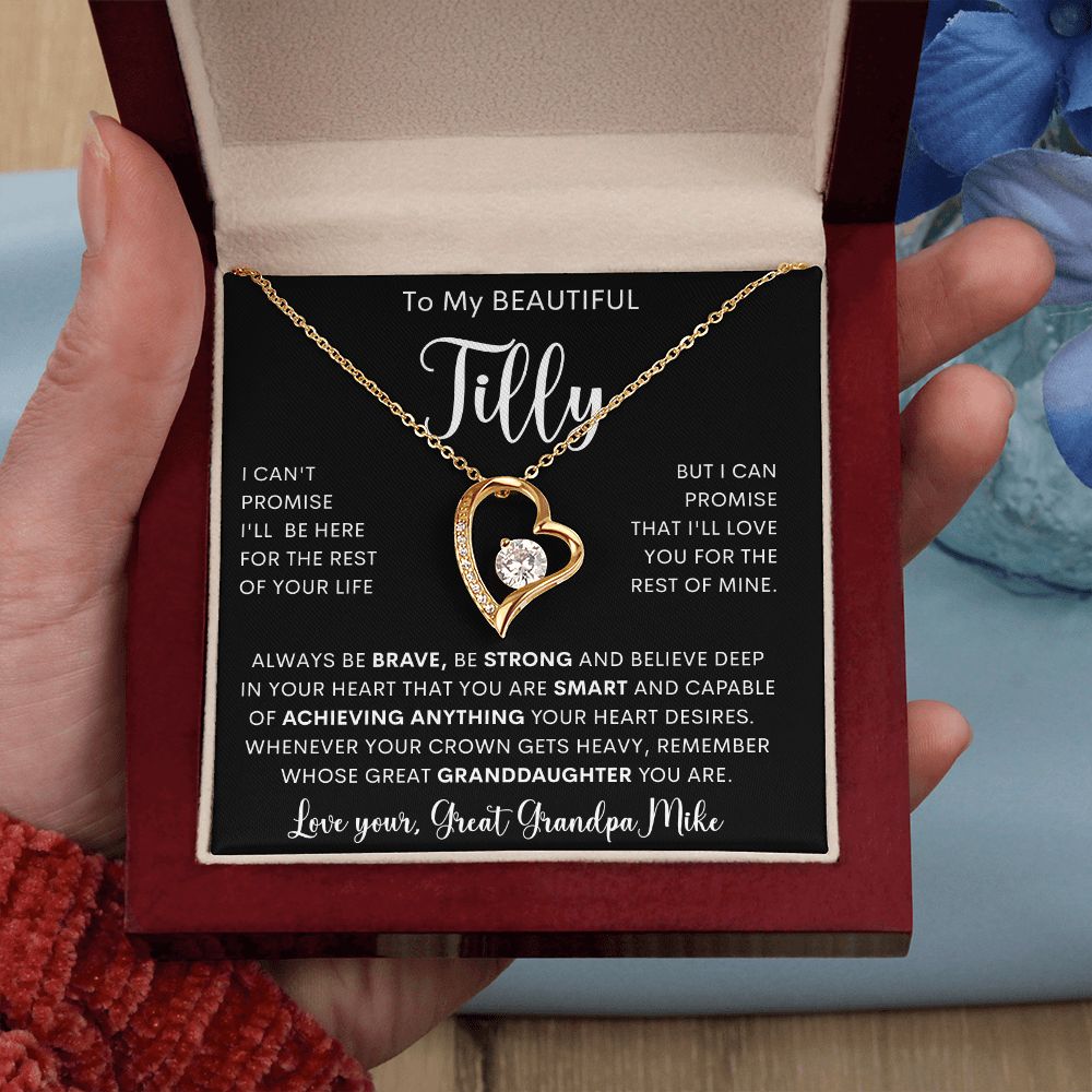 To My Beautiful Tilly | Forever Love Necklace