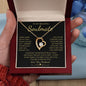 To My Beautiful Soulmate | Forever Love Necklace Yellow Gold Finish | Soulmate gift, Anniversary gift, Gift for soulmate Wife necklace