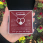 To My Soulmate, Eternal Hope necklace, Gift for soulmate, Anniversary gift, Girlfriend necklace, Gift for wife, Birthday gift