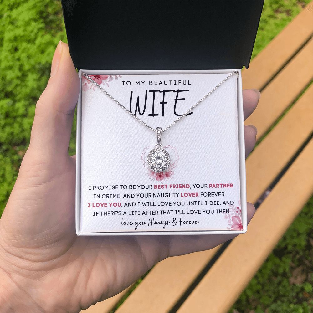 TO MY BEAUTIFUL WIFE | Eternal Hope Necklace | BEST FRIEND PARTNER