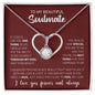 To My Soulmate, Eternal Hope necklace, Gift for soulmate, Anniversary gift, Girlfriend necklace, Gift for wife, Birthday gift