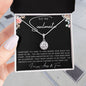 TO MY SOULMATE | Eternal Hope Necklace | Gift for soulmate, Anniversary gift, Girlfriend necklace, Gift for wife, Birthday gift