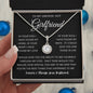 TO MY SMOKIN' HOT GIRLFRIEND | Eternal Hope Necklace | Gift for girlfriend Girlfriend necklace Anniversary gift Girlfriend birthday