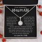 TO MY GORGEOUS SOULMATE | Eternal Hope Necklace | Soulmate necklace, Soulmate gift, Anniversary gift, Gift for soulmate Wife necklace