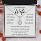TO MY BEAUTIFUL WIFE | Eternal Hope Necklace | Anniversary gift Gift from husband Wife birthday gift Wife anniversary Gift for wife