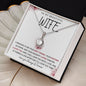 TO MY BEAUTIFUL WIFE | Eternal Hope Necklace | BEST FRIEND PARTNER
