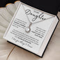 To My Daughter | Eternal Hope Necklace | Wedding Jewelry | Birthday Gift | Gift For Her | Mother Daughter Gift