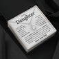 TO MY DAUGHTER FROM DAD | Eternal Hope Necklace | Daughter Birthday, Gift From Dad, Dad To Daughter Gift, Daughter Father Gift