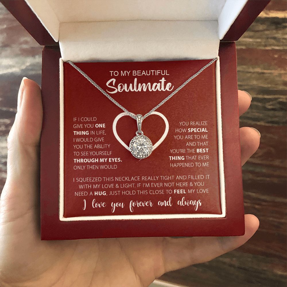 MY BEAUTIFUL SOULMATE | ETERNAL HOPE | To My Soulmate, Gift for soulmate, Anniversary gift, Gift for wife, Birthday gift