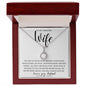 TO MY AMAZING WIFE | Eternal Hope Necklace | To My Wife Gifts, Gift for wife, Anniversary gift, Necklace for wife, Birthday gift, Wife gift ideas