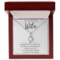 To My Beautiful Wife | Eternal Hope Necklace | I'll Always Be By Your Side