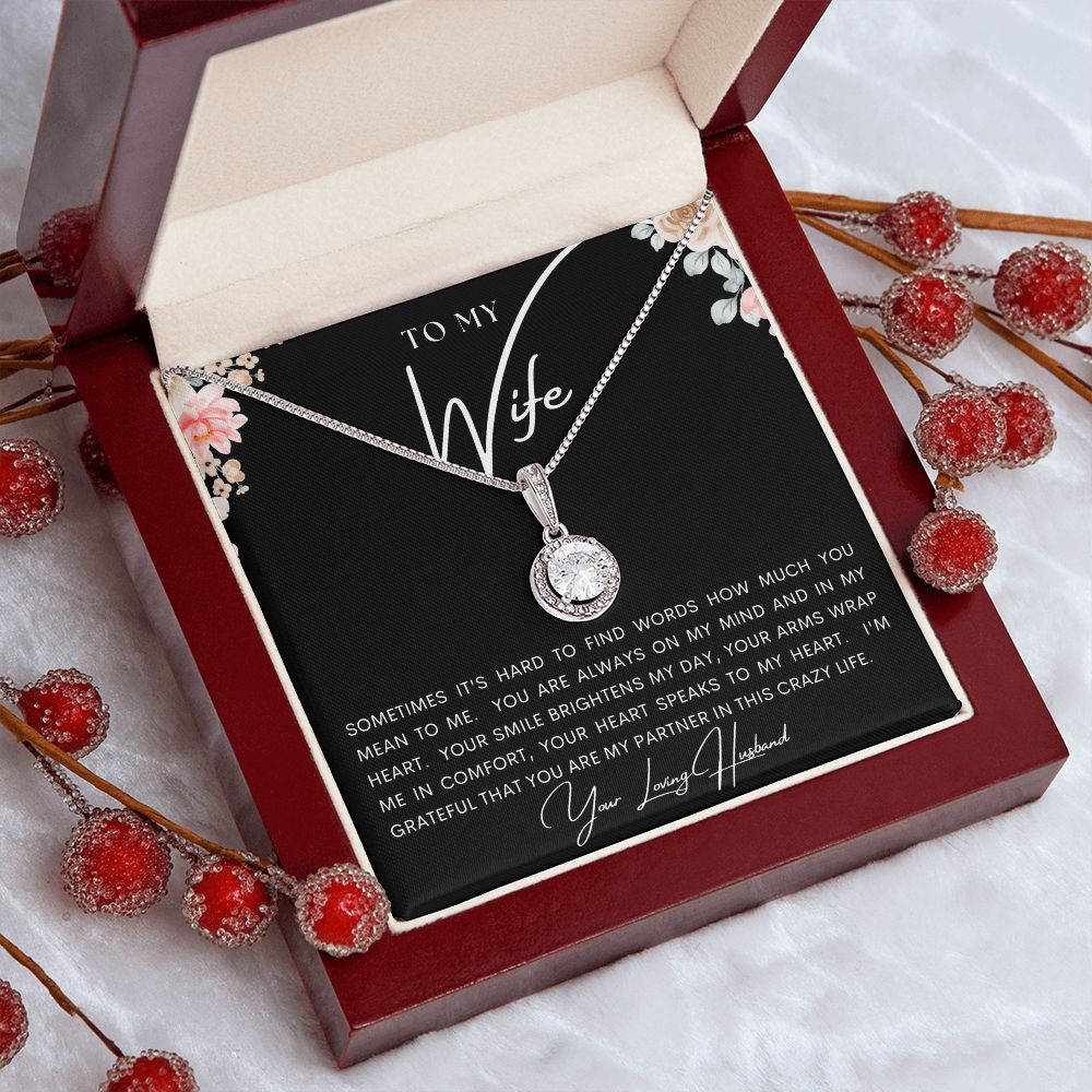 TO MY WIFE | Eternal Hope Necklace | PARTNER IN LIFE