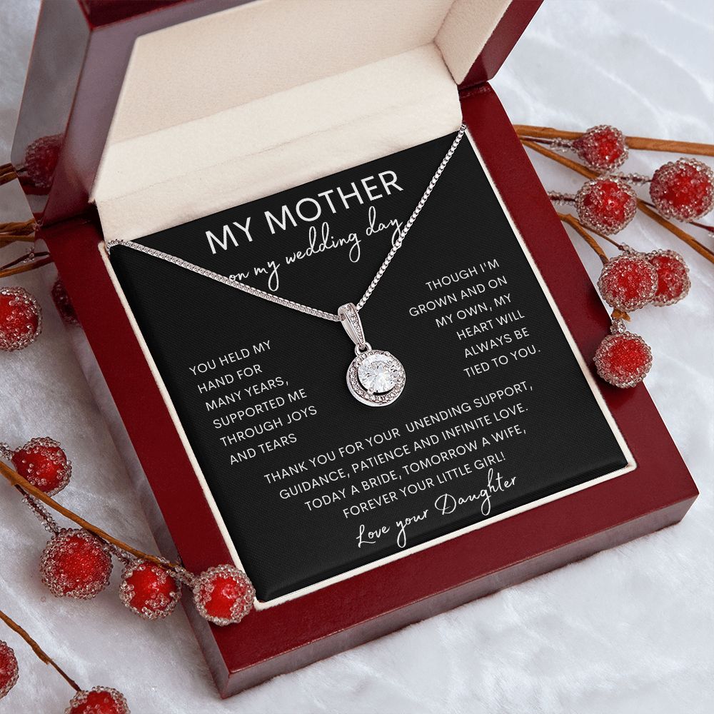 MY MOTHER | Eternal Hope Necklace | Mom Birthday Gift, Gift From Daughter, Mother Daughter Gift, Necklace For Mom, Mom Gift From Son