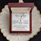 To My Daughter | Eternal Hope Necklace | Wedding Jewelry | Birthday Gift | Gift For Her | Mother Daughter Gift
