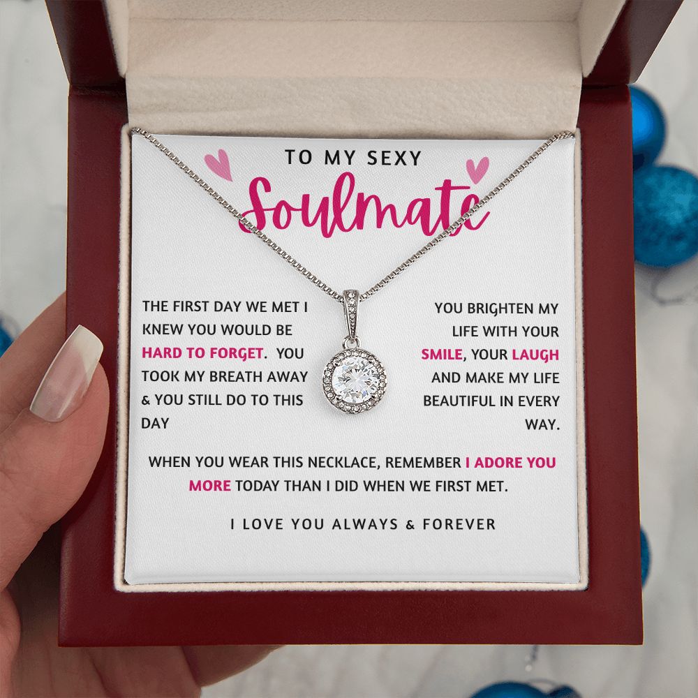 TO MY SEXY SOULMATE | Eternal Hope Necklace | To My Soulmate, Gift for soulmate, Anniversary gift, Girlfriend necklace, Gift for wife, Birthday gift
