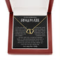 TO MY GORGEOUS SOULMATE | Everlasting Love | Soulmate gift, Anniversary gift, Gift for soulmate Wife necklace