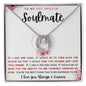 TO MY HOT SMOKIN SOULMATE | LUCKY IN LOVE | To My Soulmate, Gift for soulmate, Anniversary gift, Girlfriend necklace, Gift for wife, Birthday gift