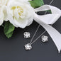 To My Daughter | Love Knot Earring & Necklace Set | Always Keep Me In Your Heart