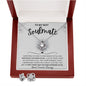 To My Sexy Soulmate | Love Knot Earring & Necklace Set | How Much You Mean To Me