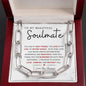 To My Beautiful Soulmate | Forever Linked Necklace | You Are My Best Friend